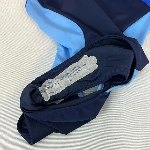 NWT Athleta Colorblock One Piece Swimsuit Size 32/6 - Picture 9 of 11